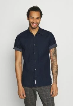 Only & Sons ONSTROY LIFE CHAMBRAY STRETCH - Hemd - Dark Blue Denim | Herren