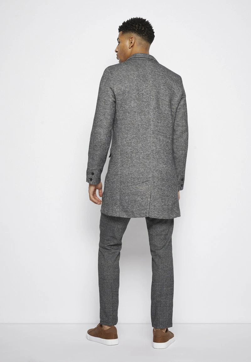 Only & Sons ONSJULIAN KING COAT - Klassischer Mantel - Dark Grey Melange | Herren 4 Only & Sons ONSJULIAN KING COAT - Klassischer Mantel - Dark Grey Melange | Herren – Bild 4