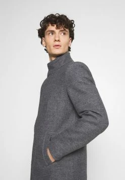 Only & Sons Herren ONSOSCAR STAR COAT - Klassischer Mantel - Light Grey -Only & Sons Geschäft 714d8e86abf040619ccfe51cf74d9a72