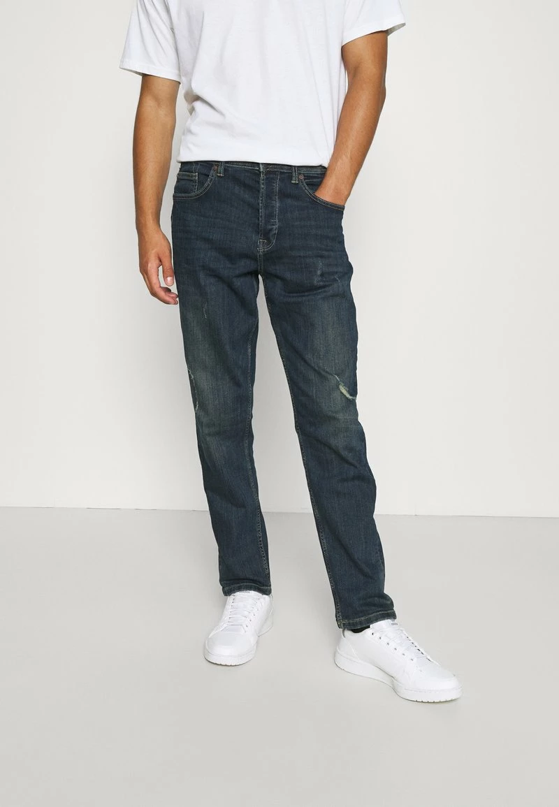 Only & Sons Herren ONSAVI TAPERED - Jeans Slim Fit - Blue Denim 1 Only & Sons Herren ONSAVI TAPERED - Jeans Slim Fit - Blue Denim
