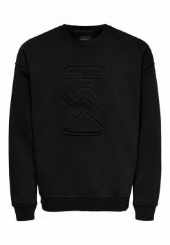 Only & Sons Herren Sweatshirt - Black -Only & Sons Geschäft 7190b2a0141d41cf899ea466873b955f