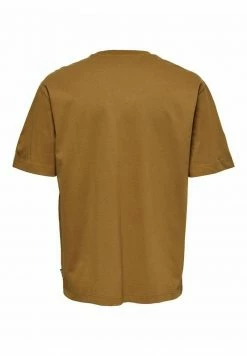 Only & Sons Herren RELAXED FIT - T-Shirt Basic - Rubber -Only & Sons Geschäft 71d9744953274a789baf67e641409544