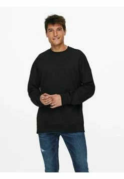 Only & Sons Sweatshirt - Black | Herren