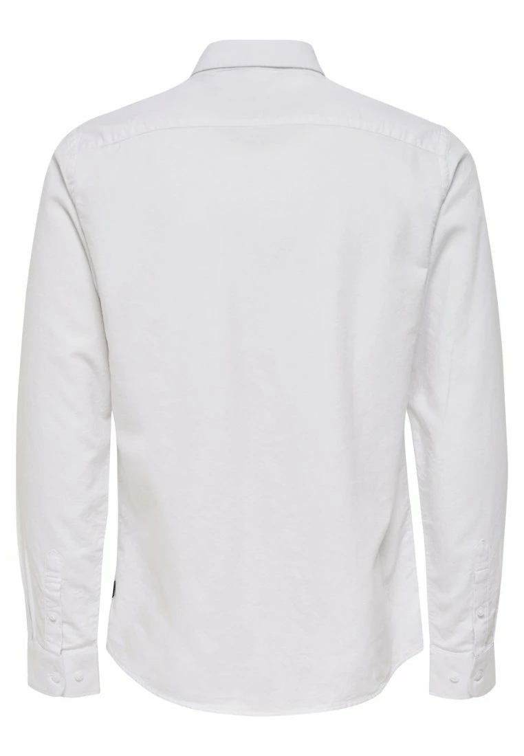 Only & Sons Herren ONSALVARO OXFORD - Hemd - White 2 Only & Sons Herren ONSALVARO OXFORD - Hemd - White – Bild 2