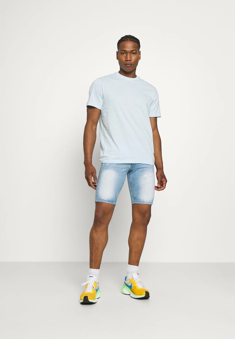 Only & Sons Herren ONSPINE LIFE TEE - T-Shirt Print - Blue Glow 2 Only & Sons Herren ONSPINE LIFE TEE - T-Shirt Print - Blue Glow – Bild 2