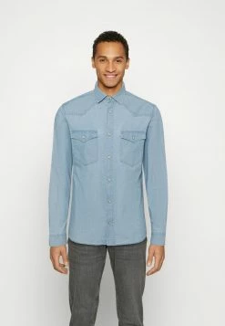 Only & Sons Herren ONSSILAS LIFE CHAMBRAY - Hemd - Light Blue Denim