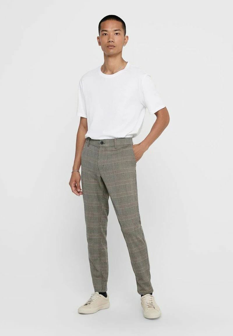 Only & Sons Herren ONSMARK - Stoffhose - Chinchilla 2 Only & Sons Herren ONSMARK - Stoffhose - Chinchilla – Bild 2