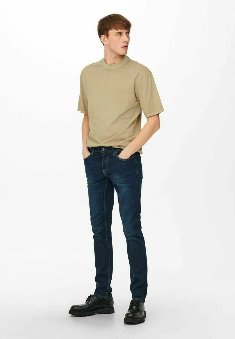 Only & Sons T-Shirt Basic - Incense | Herren 2 Only & Sons T-Shirt Basic - Incense | Herren – Bild 2