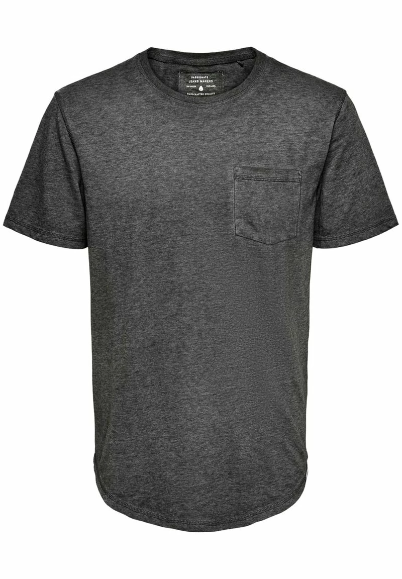 Only & Sons T-Shirt Basic - Black | Herren 4 Only & Sons T-Shirt Basic - Black | Herren – Bild 4