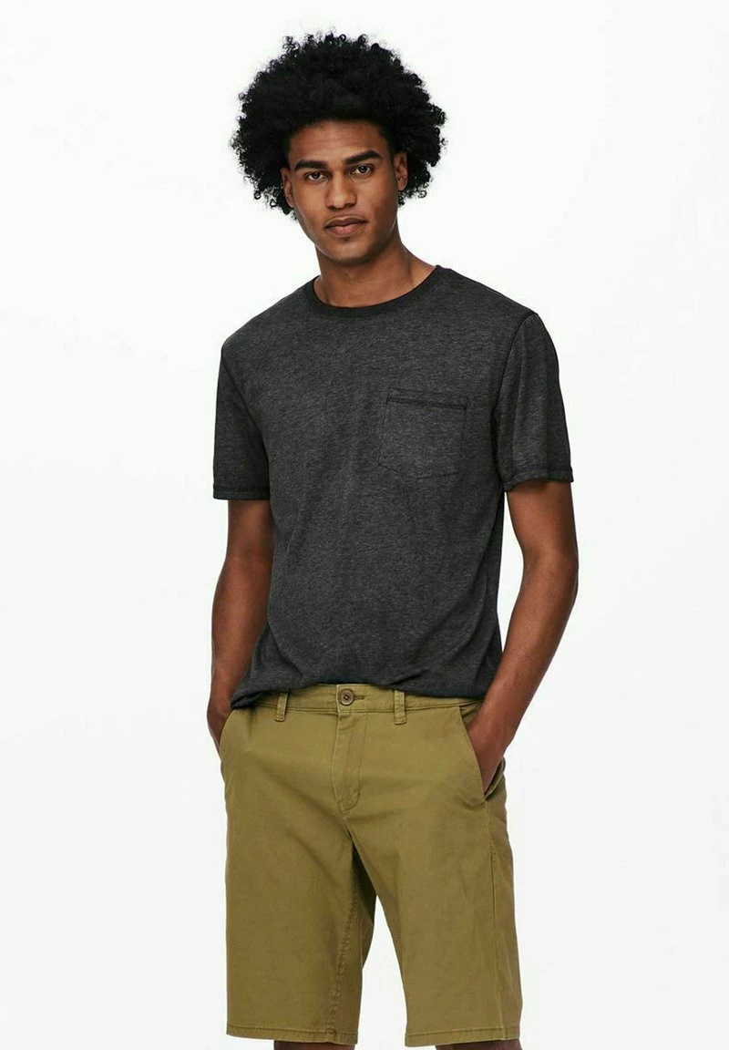 Only & Sons T-Shirt Basic - Black | Herren 1 Only & Sons T-Shirt Basic - Black | Herren