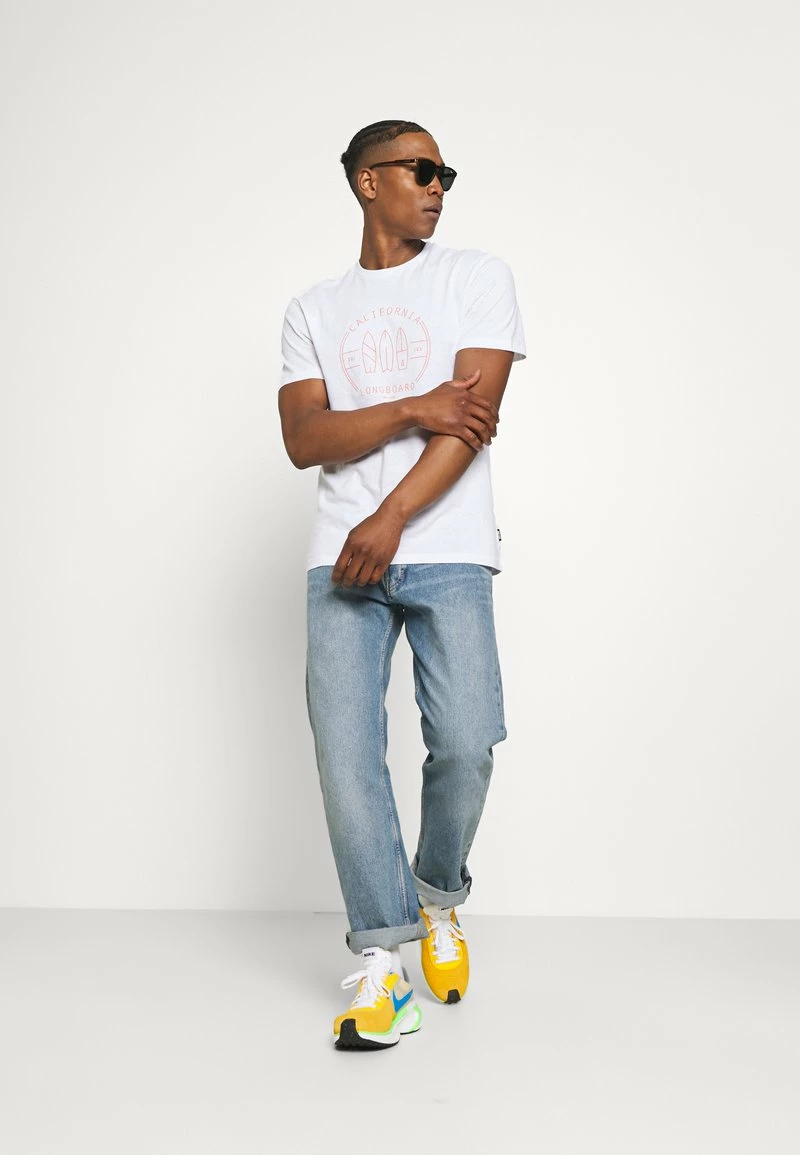 Only & Sons Herren ONSPINE LIFE TEE - T-Shirt Print - White 2 Only & Sons Herren ONSPINE LIFE TEE - T-Shirt Print - White – Bild 2