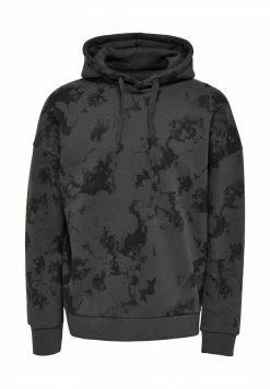 Only & Sons BATIK - Kapuzenpullover - Grey Pinstripe | Herren