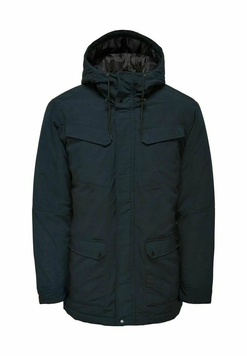 Only & Sons Herren Parka - Dark Navy 6 Only & Sons Herren Parka - Dark Navy – Bild 6