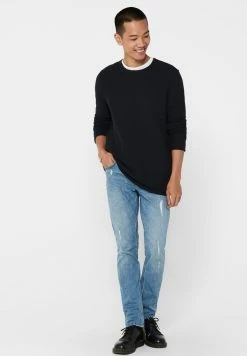 Only & Sons Herren Strickpullover - Dark Navy