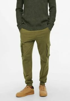 Only & Sons Herren MIT TUNNE - Cargohose - Khaki