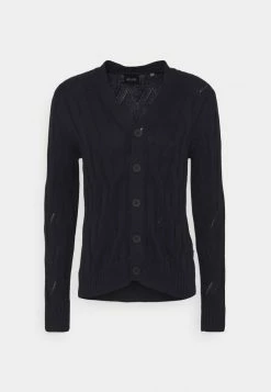 Only & Sons Herren ONSWILLET LIFE CABLE - Strickjacke - Dark Navy