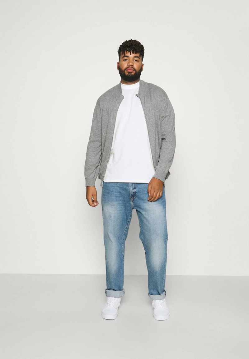 Only & Sons Herren ONSVILMOS LIFE MOCK NECK TEE - T-Shirt Basic - White 2 Only & Sons Herren ONSVILMOS LIFE MOCK NECK TEE - T-Shirt Basic - White – Bild 2