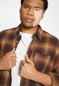 Only & Sons Herren ONSLUCA LIFE TWILL CHECK - Hemd - Kangaroo -Only & Sons Geschäft 77da6b59538344b38d8c304149f0ded5