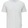 Only & Sons Herren Poloshirt - White