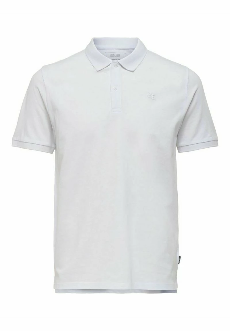 Only & Sons Herren Poloshirt - White 1 Only & Sons Herren Poloshirt - White