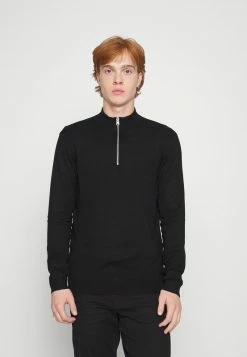 Only & Sons Herren ONSWYLER LIFE HALF ZIP - Strickpullover - Black