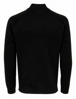 Only & Sons Herren REISSVERSCHLUSS - Strickjacke - Black -Only & Sons Geschäft 789f2f64b4dd49058e7f9dbff58a15a5