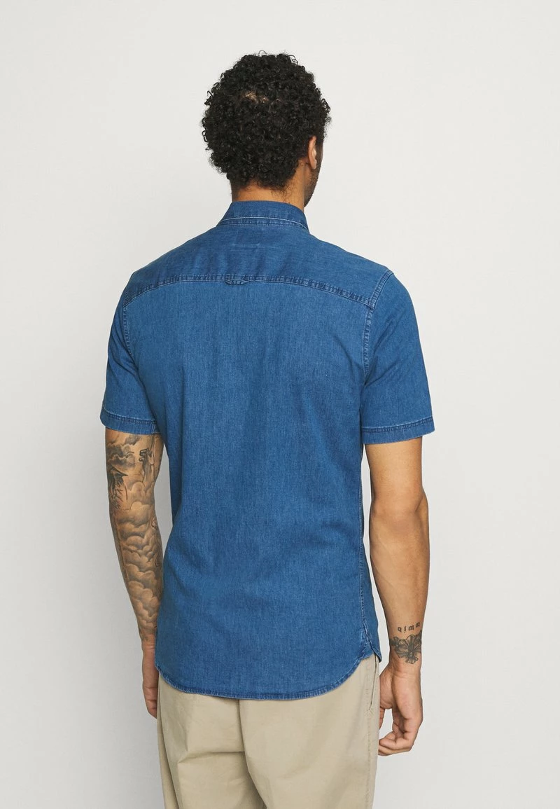 Only & Sons ONSTROY LIFE CHAMBRAY STRETCH - Hemd - Medium Blue Denim | Herren 3 Only & Sons ONSTROY LIFE CHAMBRAY STRETCH - Hemd - Medium Blue Denim | Herren – Bild 3