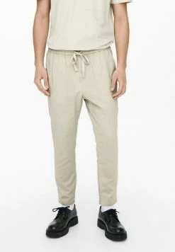 Only & Sons Herren RELAXED BEQUEMEONSLINUS - Stoffhose - Grau