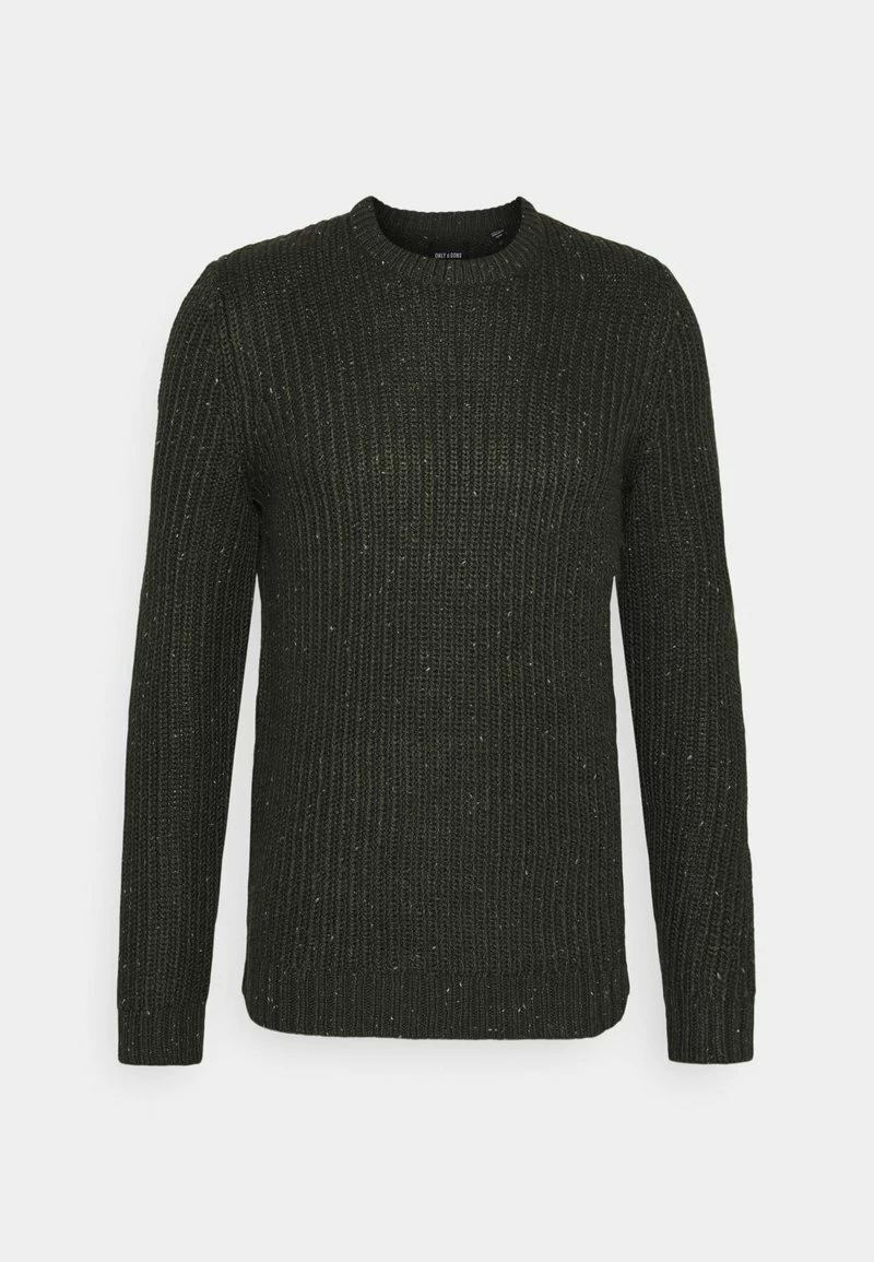 Only & Sons Herren ONSNAZLO CREW NECK - Strickpullover - Peat 5 Only & Sons Herren ONSNAZLO CREW NECK - Strickpullover - Peat – Bild 5