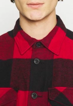 Only & Sons Herren ONSMILO LIFE CHECK - Hemd - Fiery Red -Only & Sons Geschäft 79a876c17a064d258eb7330c4d821846