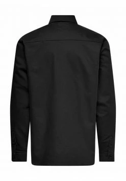 Only & Sons EINFARBIGES CARGO- - Hemd - Black | Herren -Only & Sons Geschäft 7a4bf9aa1ead44c28ee3d50ffc8406fb