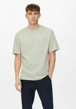 Only & Sons Herren T-Shirt Basic - Pelican