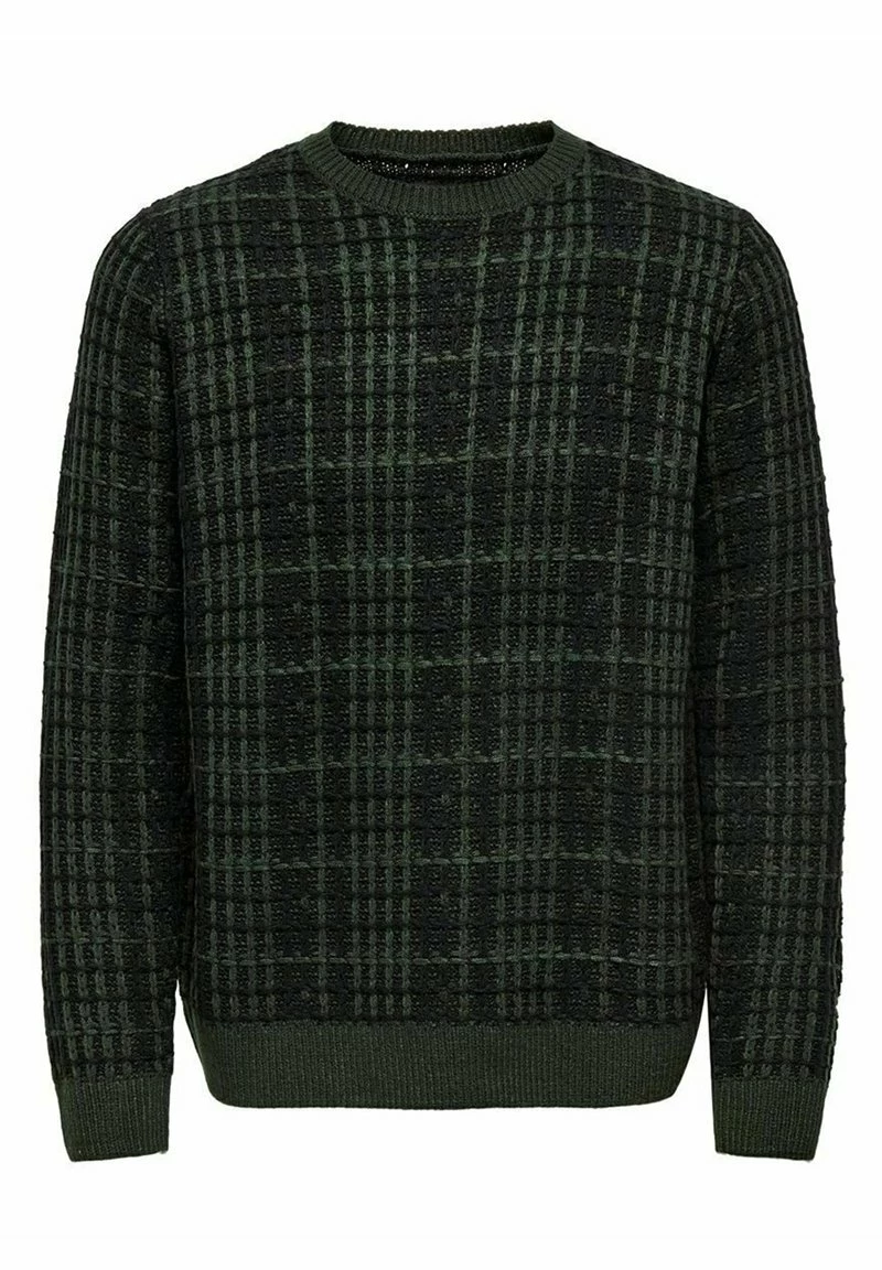 Only & Sons Herren ONSHENRYCREW - Strickpullover - Peat 6 Only & Sons Herren ONSHENRYCREW - Strickpullover - Peat – Bild 6