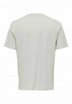 Only & Sons Herren T-Shirt Print - Glacier Gray -Only & Sons Geschäft 7c19034c248c470fb07a93203f053c6c