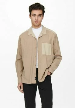 Only & Sons Herren Hemd - Chinchilla