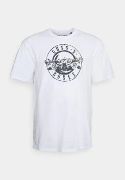 Only & Sons Herren ONSGUNS LIFE PLUS - T-Shirt Print - Bright White