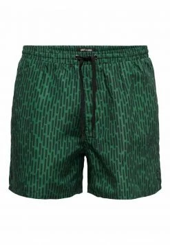Only & Sons Herren GEMUSTERTE - Badeshorts - Dark Green 10 Only & Sons Herren GEMUSTERTE - Badeshorts - Dark Green -Only & Sons Geschäft 7ed21326987144c1a0fc3ee4b30d09e1