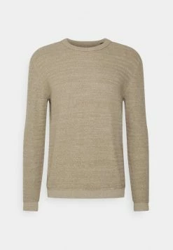 Only & Sons Herren ONSCONNER STRUCTURE CREW - Strickpullover - Silver Lining