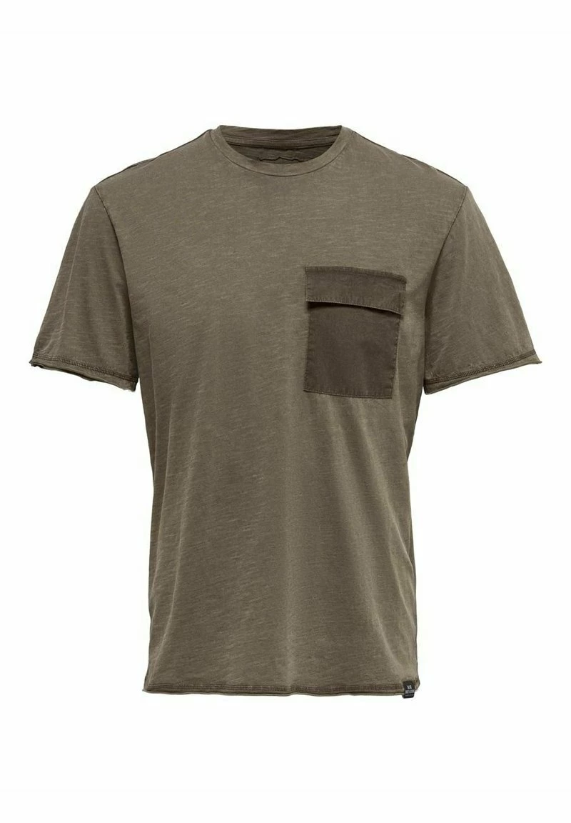 Only & Sons Herren T-Shirt Print - Canteen 1 Only & Sons Herren T-Shirt Print - Canteen