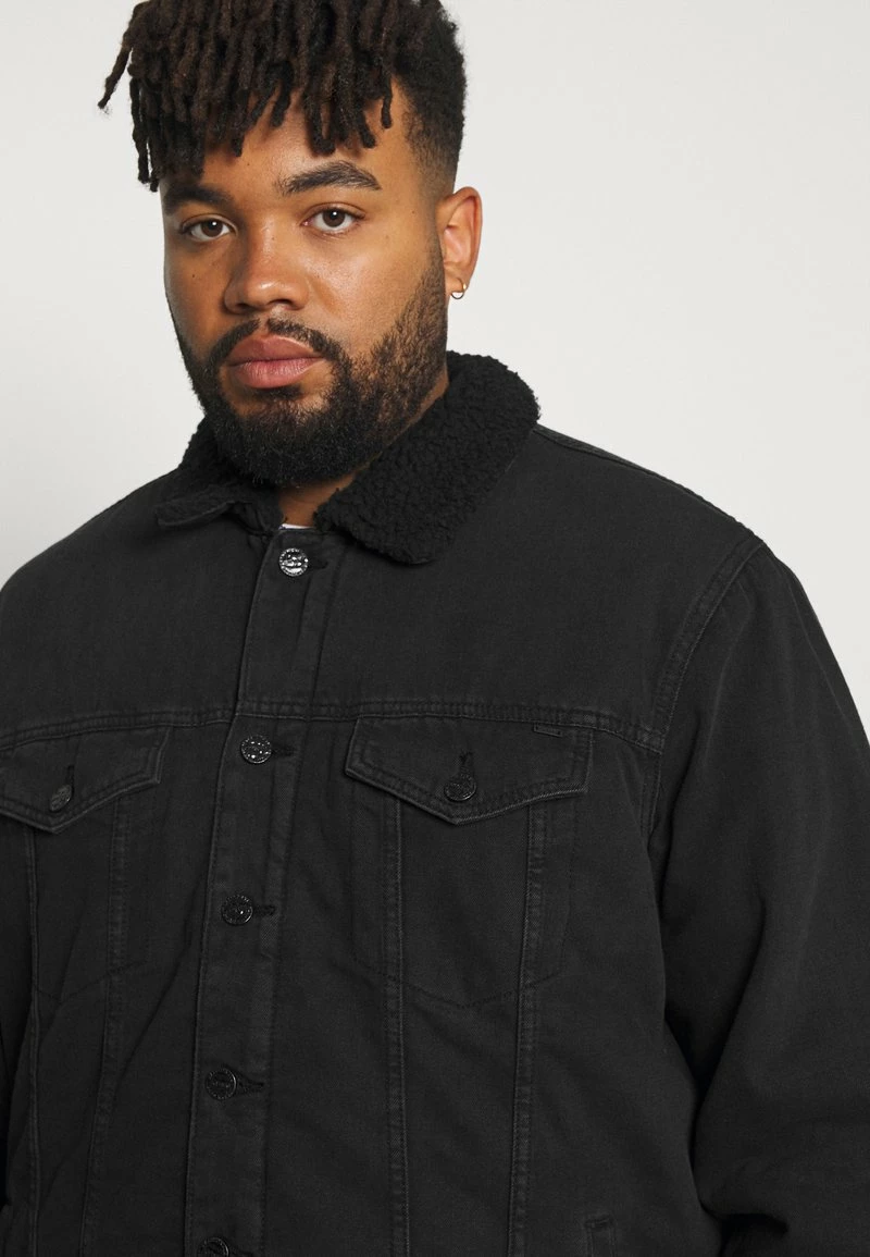 Only & Sons Herren ONSLOUIS LIFE JACKET - Jeansjacke - Black Denim 4 Only & Sons Herren ONSLOUIS LIFE JACKET - Jeansjacke - Black Denim – Bild 4