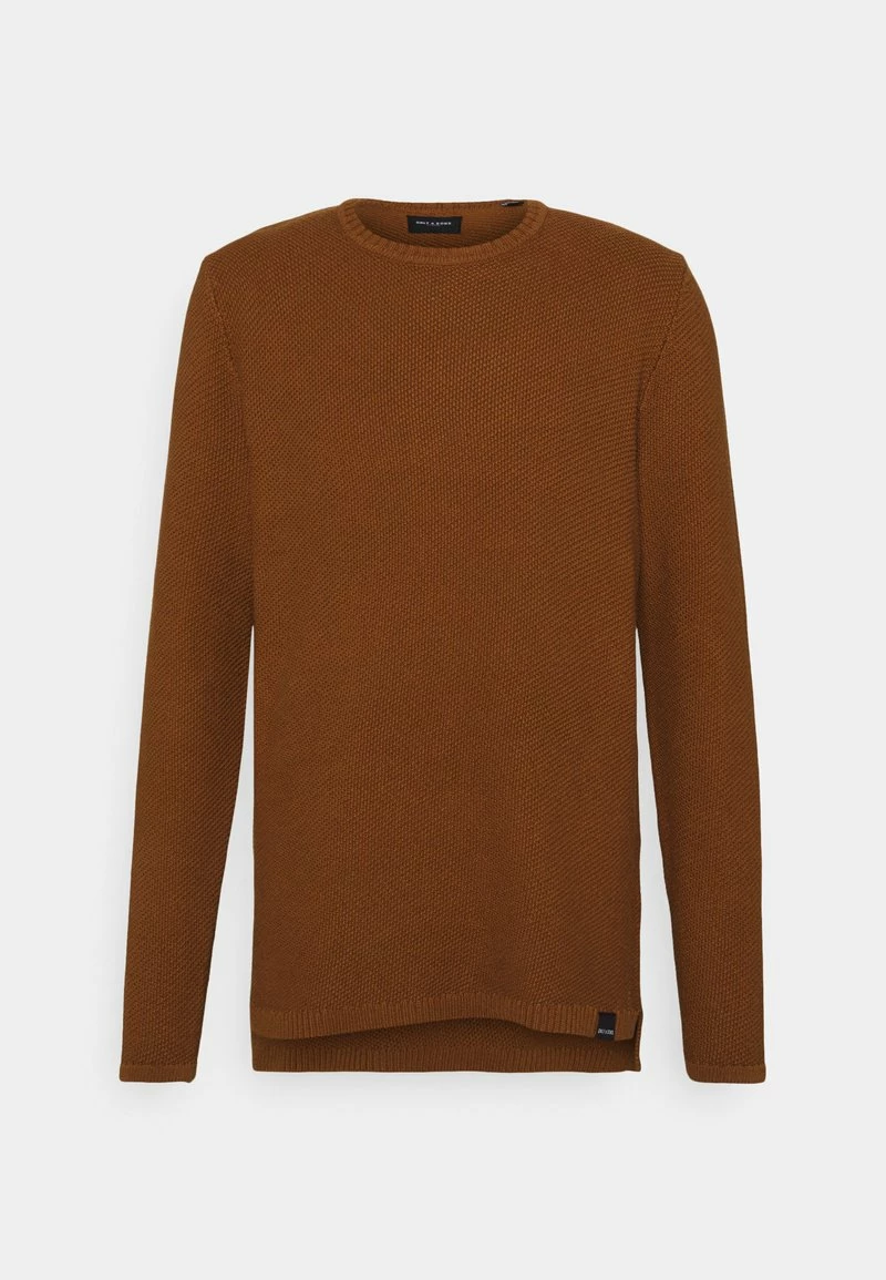 Only & Sons Herren ONSDAN STRUCTURE CREW NECK - Strickpullover - Monk Robe 5 Only & Sons Herren ONSDAN STRUCTURE CREW NECK - Strickpullover - Monk Robe – Bild 5