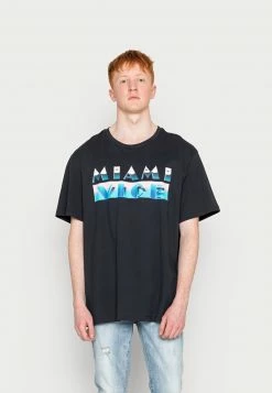 Only & Sons Herren ONSVICE TEE - T-Shirt Print - Dark Navy