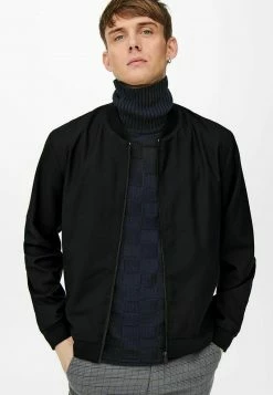 Only & Sons Bomberjacke - Black | Herren -Only & Sons Geschäft 801feaecee3f43ef8dcd233b442f2a46