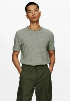Only & Sons ONSALBERT LIFE NEW - T-Shirt Basic - Pelican | Herren