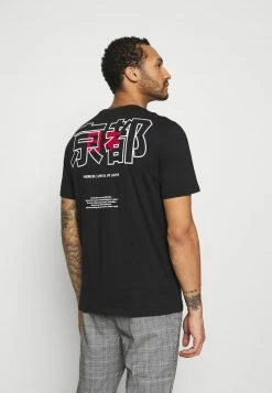 Only & Sons Herren ONSAKI LIFE TEE - T-Shirt Print - Black