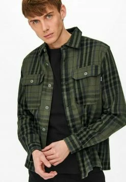 Only & Sons Herren Hemd - Peat -Only & Sons Geschäft 82ee9392f3da4cfb859dce324630d38a