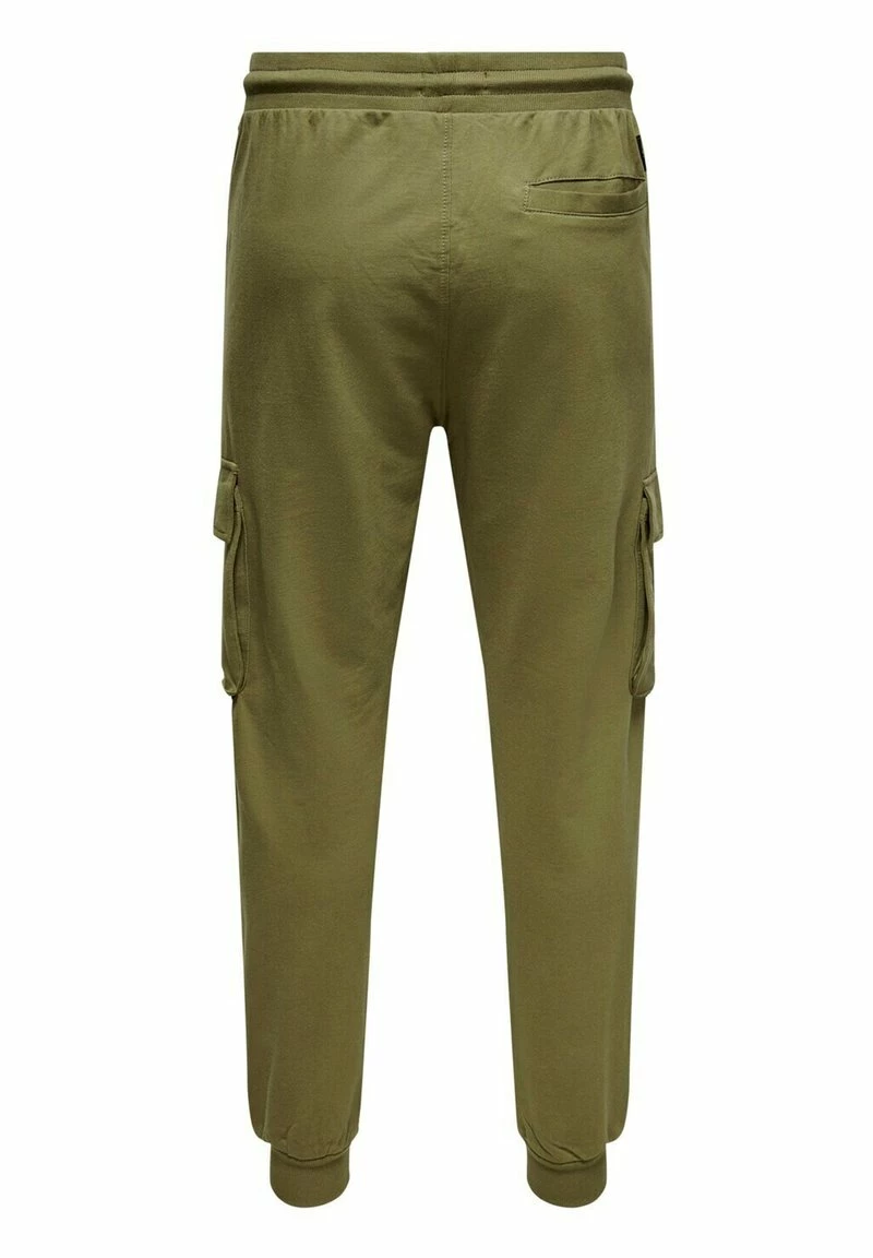 Only & Sons Herren MIT TUNNE - Cargohose - Khaki 7 Only & Sons Herren MIT TUNNE - Cargohose - Khaki – Bild 7