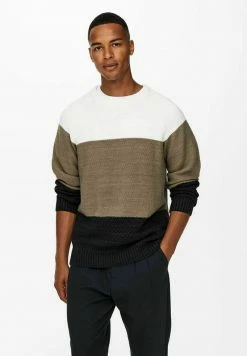 Only & Sons Strickpullover - Cloud Dancer | Herren