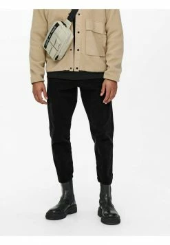 Only & Sons Herren ONSAVI BEAM CHINO TWILL - Chino - Black
