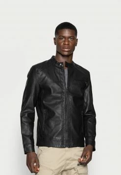 Only & Sons ONSAL - Kunstlederjacke - Black | Herren